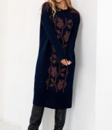 Платье вязанное  Вербена  ZAB-1112A665