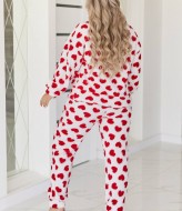 Пижама женская с сердечками  AO-2213A750