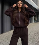 Спортивный костюм трехнитка женский  ANB-522A1000