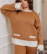 Брючный костюм оверсайз женский  AMU-14015A599