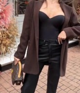 Брюки кожаные  COB-879A499