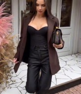 Брюки кожаные  COB-879A499