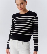 Джемпер в полоску  AMU-6762A620