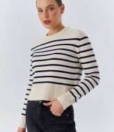 Джемпер в полоску  AMU-6762A620