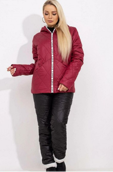 Зимний костюм женский на овчине  MB-125A40