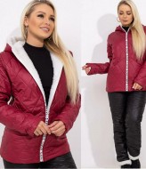 Зимний костюм женский на овчине  MB-125A40