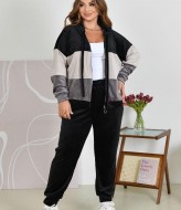 Королевский велюр спортивный костюм   ST-931A650