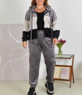 Королевский велюр спортивный костюм   ST-931A650