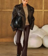 Розкльошені штани на флісі  AMU-1947.947A380