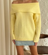 Светер  з відкрити плечіма AMU-2108A599