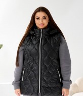 Жилет женский с капюшоном  AO-2528A700