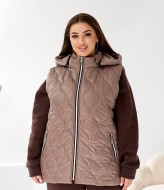 Жилет женский с капюшоном  AO-2528A700