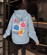 Худи с рисунком на спине  JW-391A650