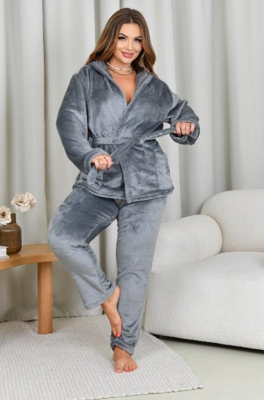 Махровый домашний костюм женский  ST-386A950