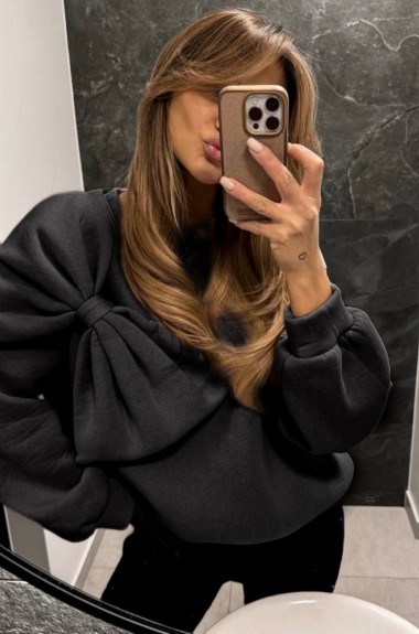 Світшот з бантом AMU-1893.893A299 Світшот з бантом AMU-1893.893A299