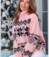 Свитер  под шею " Берта"  ZAB-1113A599