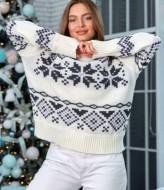 Свитер  под шею " Берта"  ZAB-1113A599