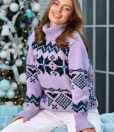 Свитер  под шею " Берта"  ZAB-1113A599