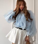 Шифонова блузка NJ-NUL-8002A400  