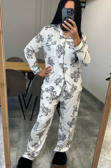 Пижама с длинным рукавом JK-737A499