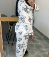 Пижама с длинным рукавом JK-737A499