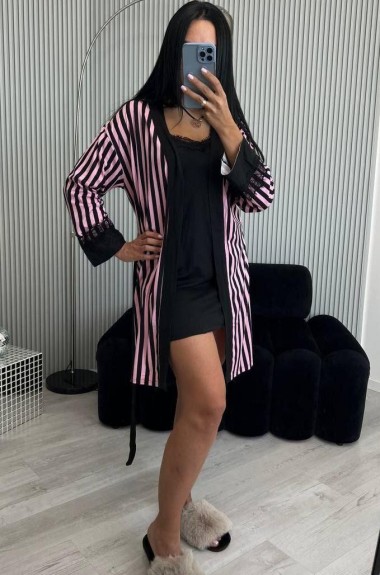 Комплект  сорочка халат JK-004A450