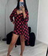 Комплект  сорочка халат JK-004A450