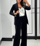 Брючный костюм из бархата  RK-895A700