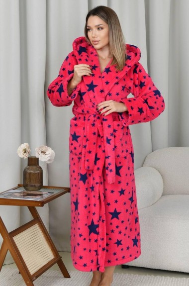 Халат махровый с капюшоном   F5F-105A700 Халат махровый с капюшоном   F5F-105A700