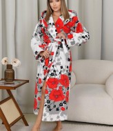 Халат махровый с капюшоном   F5F-105A700