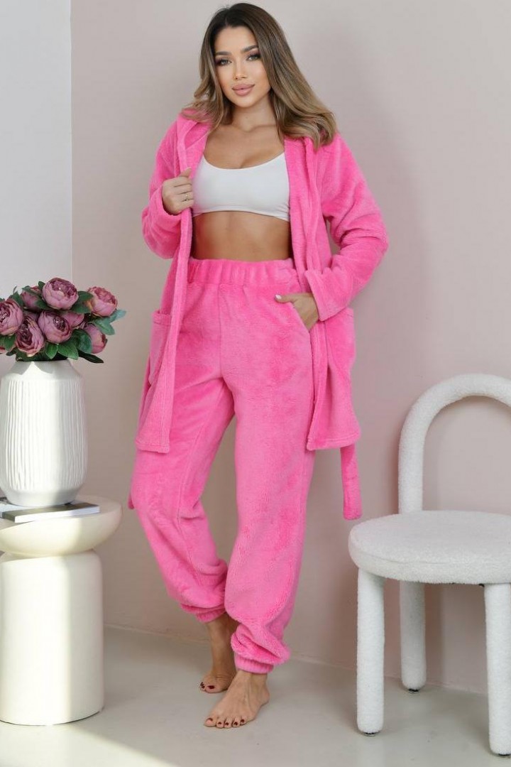 Пижама женская махровая  F5F-104A750