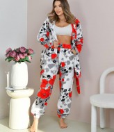 Пижама женская махровая  F5F-104A750