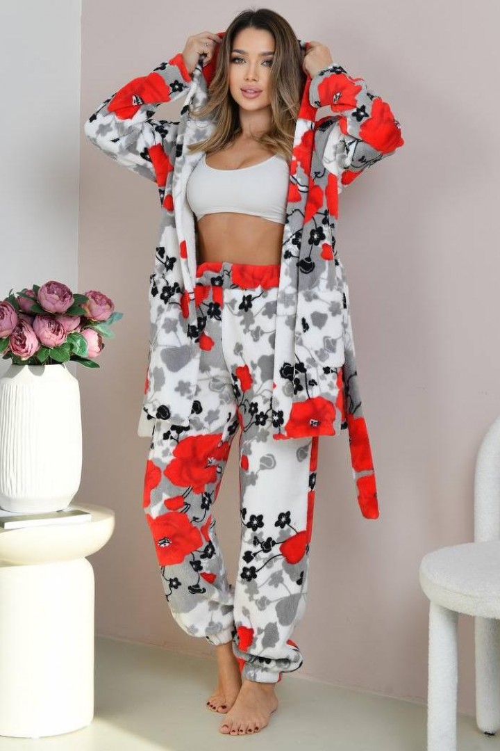 Пижама женская махровая  F5F-104A750