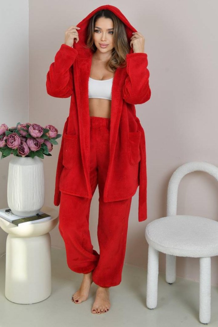 Пижама женская махровая  F5F-104A750