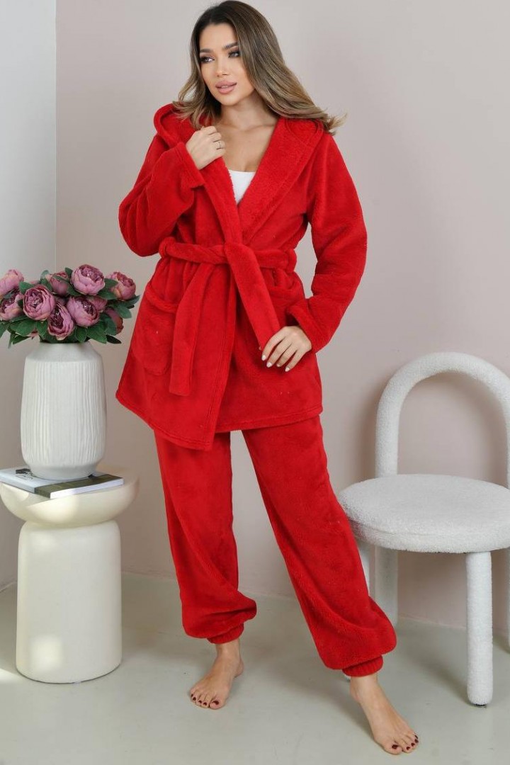 Пижама женская махровая  F5F-104A750