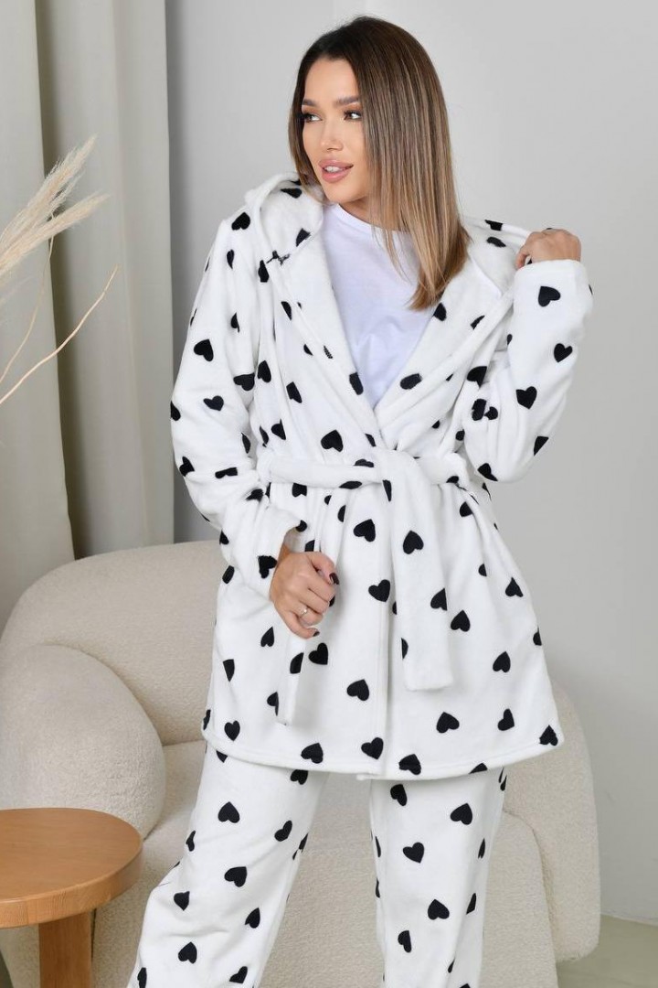 Пижама женская махровая  F5F-104A750 Пижама женская махровая  F5F-104A750