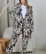 Пижама женская махровая  F5F-104A750