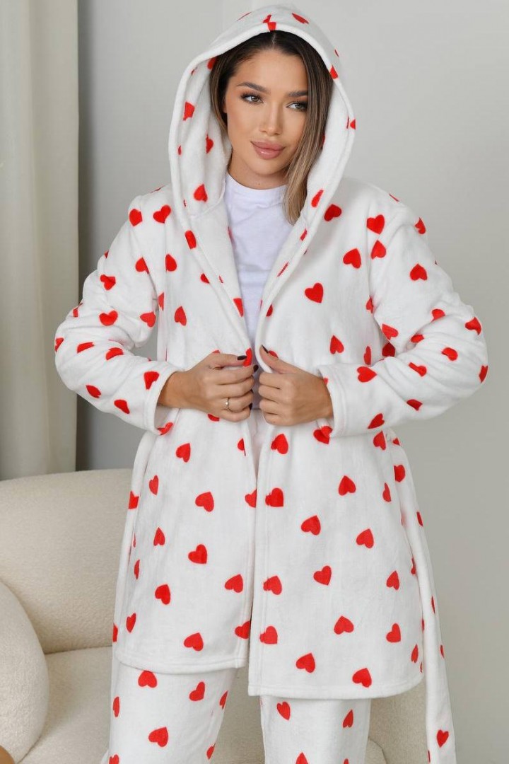 Пижама женская махровая  F5F-104A750 Пижама женская махровая  F5F-104A750