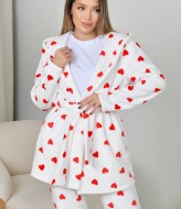 Пижама женская махровая  F5F-104A750 Пижама женская махровая  F5F-104A750