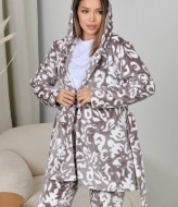 Пижама женская махровая  F5F-104A750 Пижама женская махровая  F5F-104A750