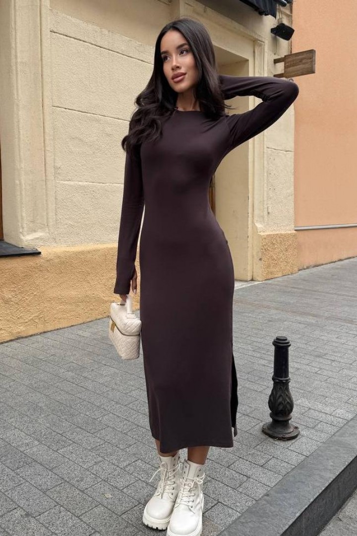 Сукня з довгим рукавом  SPL-7082A350 Сукня з довгим рукавом  SPL-7082A350