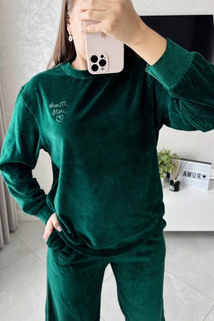 Велюровий костюм  AMU-028A1199  Велюровий костюм  AMU-028A1199