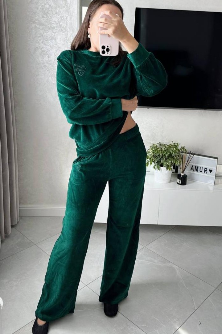 Велюровий костюм  AMU-028A1199  Велюровий костюм  AMU-028A1199