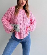 Свитер крупной вязки женский  AMU-2486A950 Свитер крупной вязки женский  AMU-2486A950