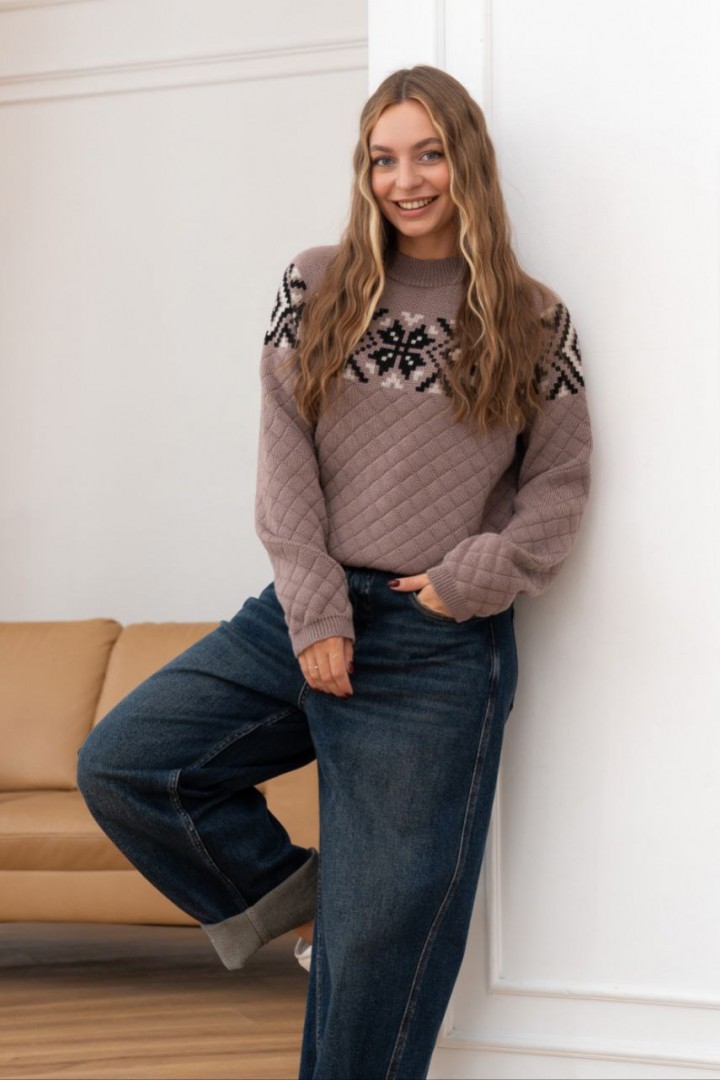 Красивый свитер женский  ZAB-1114A599