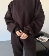 Однотонный спортивный костюм ANB-523A990 Однотонный спортивный костюм ANB-523A990