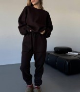 Однотонный спортивный костюм ANB-523A990 Однотонный спортивный костюм ANB-523A990