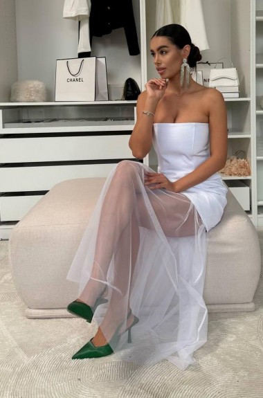 Комбинованна сукня RK-898A550