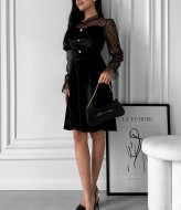 Сукня з гарними рукавами SF-5589A450   Сукня з гарними рукавами SF-5589A450