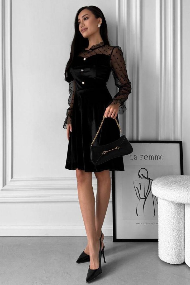 Сукня з гарними рукавами SF-5589A450   Сукня з гарними рукавами SF-5589A450